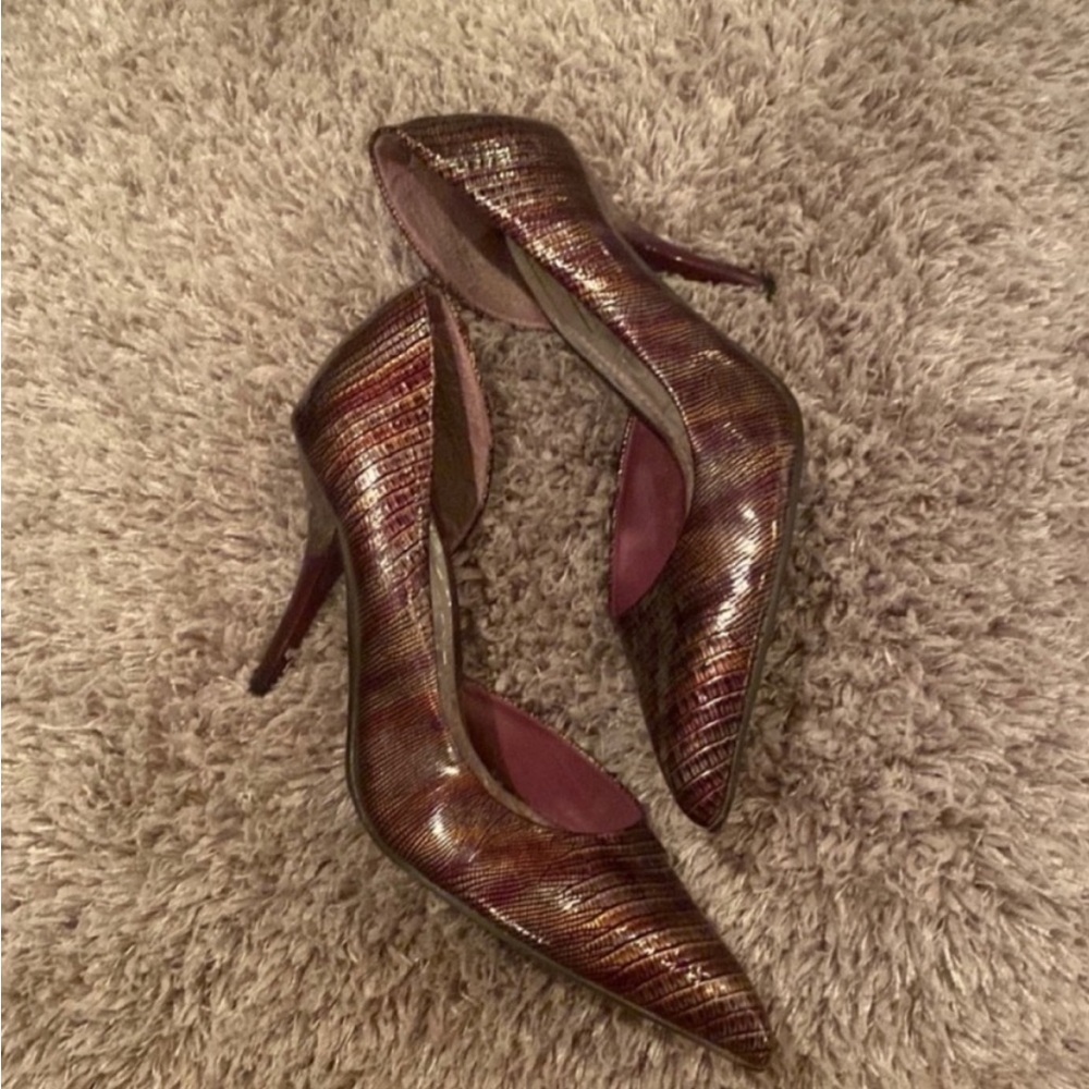 High heel shoes